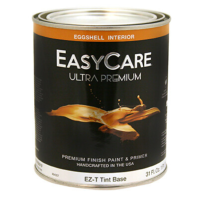EasyCare EZT-QT Ultra Premium Interior Latex Paint & Primer, Tint Base Eggshell,