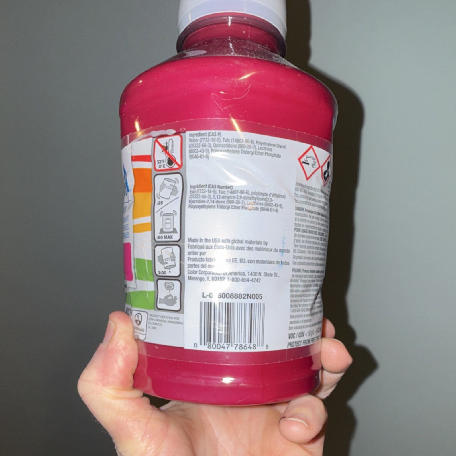 CCA NovoColor II Universal Colorant Magenta 946ml 32 fl oz MPN 8882N