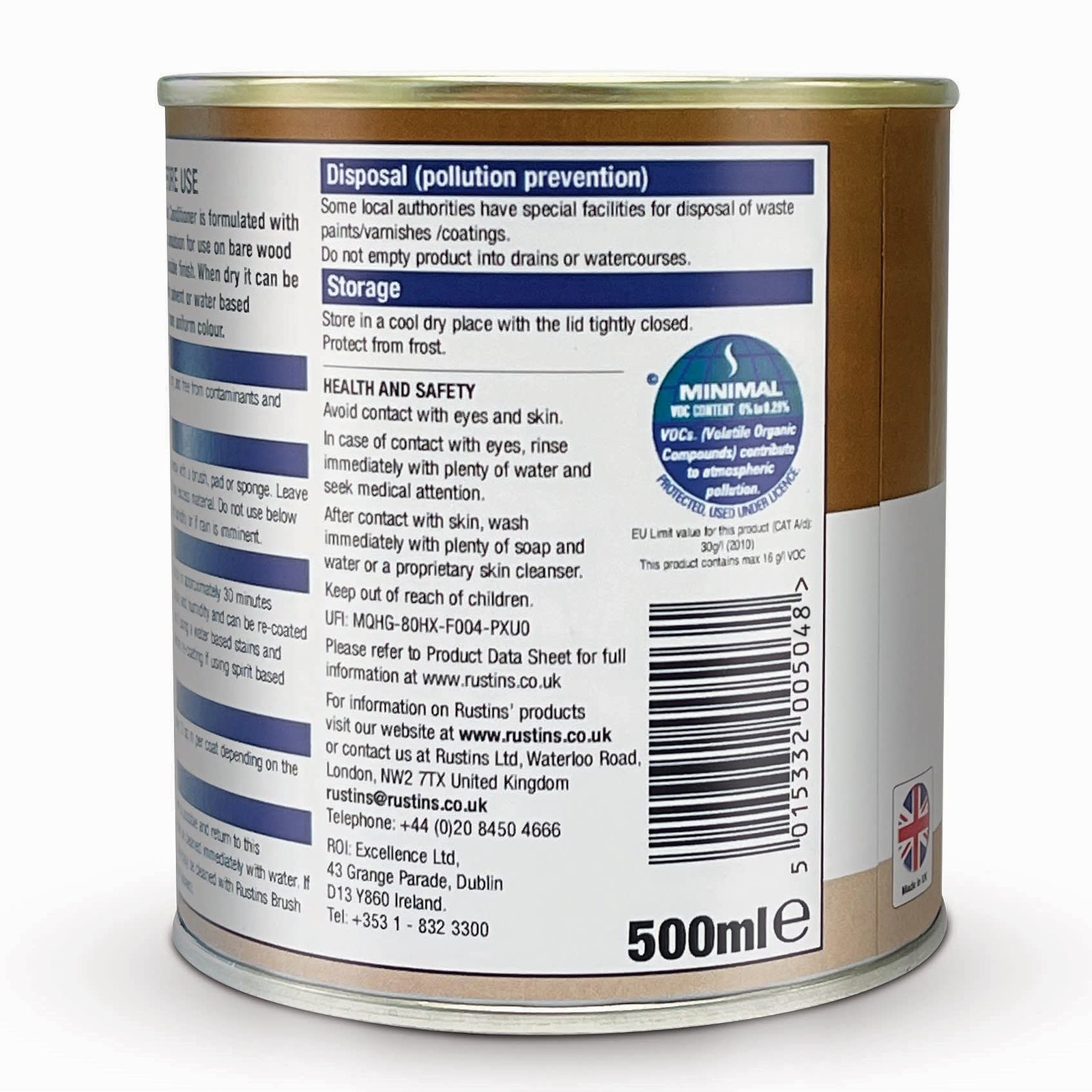 Pre Stain Wood Conditioner 500ml