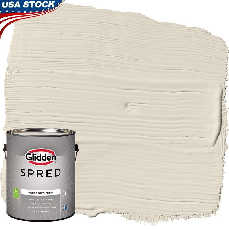 Interior Wall Paint Semi-Gloss Low VOC Washable Mildew Resistant All-in-One New