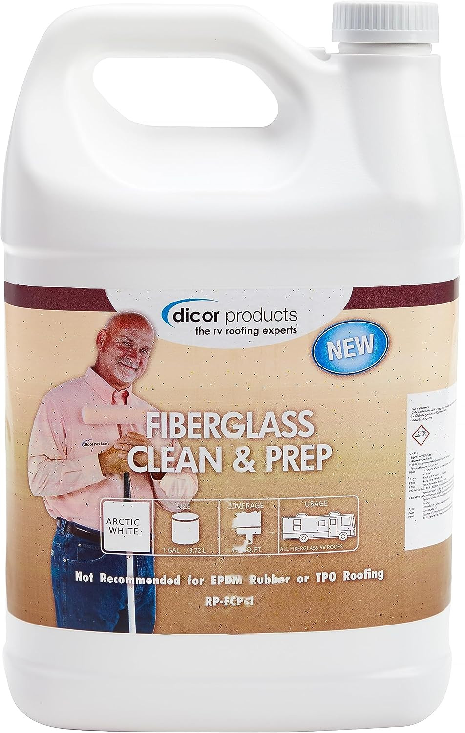 RP-FCP-1 Fiberglass Roof Coating System – 1 Gallon – Protects against Environmen
