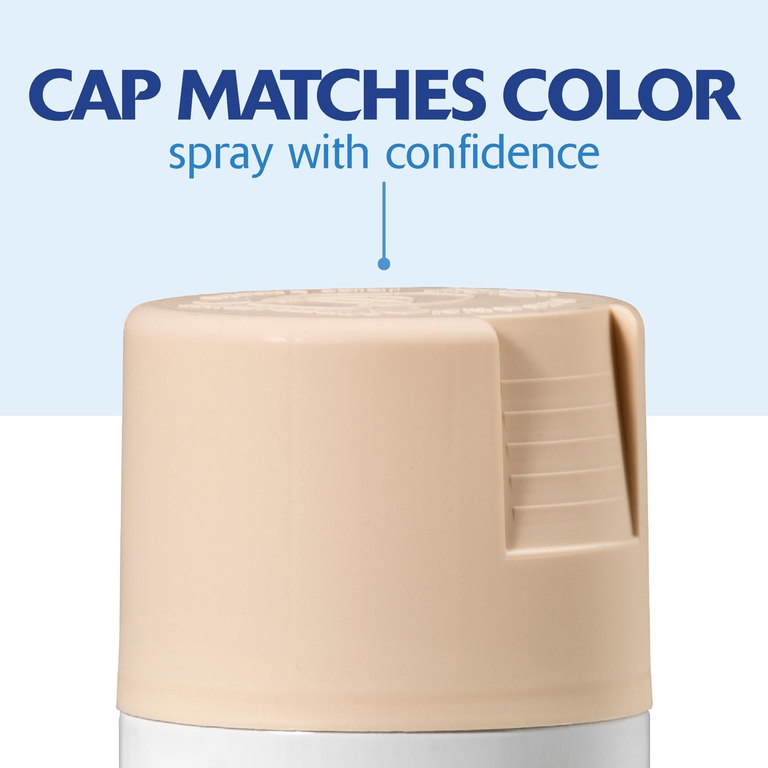 Rust-Oleum Painter’s Touch Ultra Cover Satin Ivory Silk Spray Paint 12oz.6pk