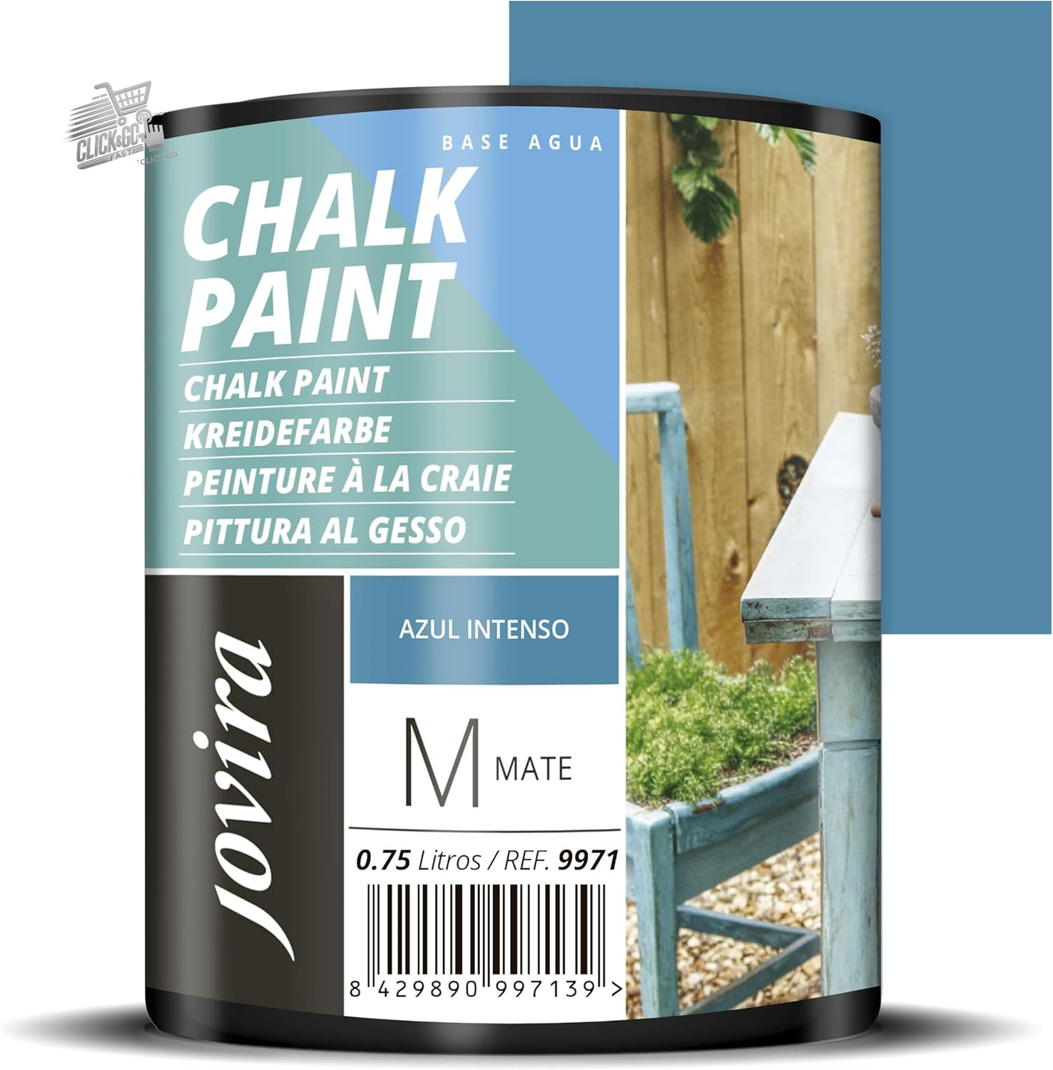 Chalk Paint 750 Ml | Chalk Paint, Aqua Matte, Renew Your Furniture
