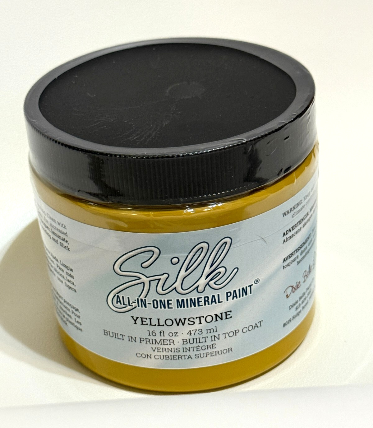 New Sealed Yellowstone Dixie Belle Silk All-in-One Mineral Paint 16oz