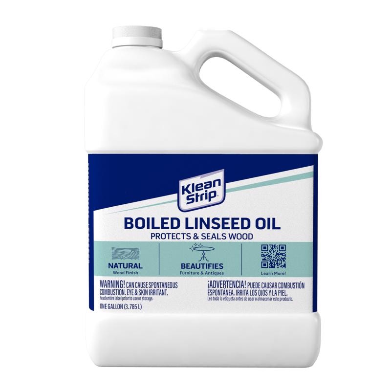 Klean Strip Transparent Clear Boiled Linseed Oil 1 Gal. (Pack Of 4)