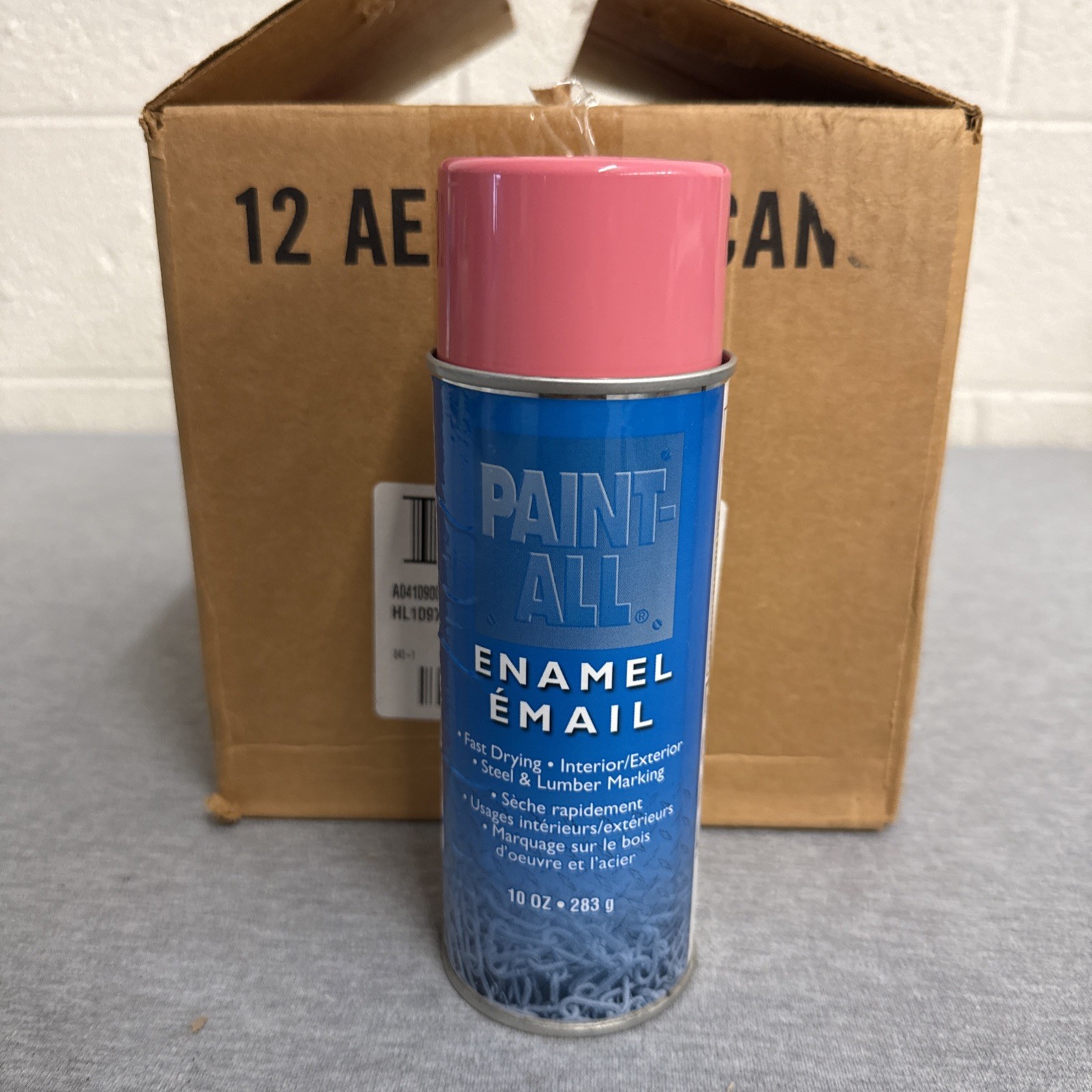 KRYLON 04109 Paint All Enamel Interior/Exterior Pink 10oz – (12-Pack)