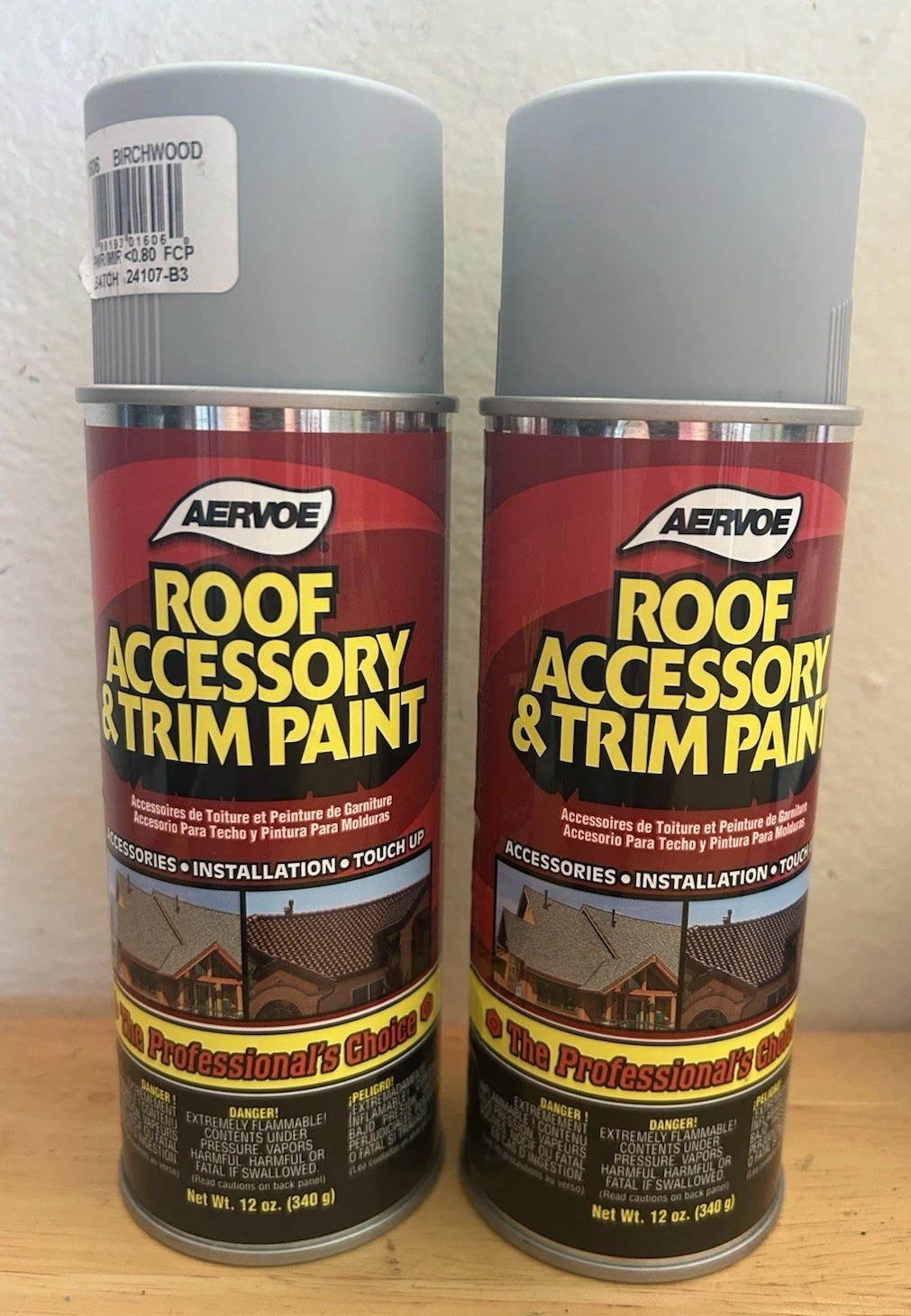 2 Pack Aervoe 1606 12-Oz Birchwood Roof Accessory & Tile Trim Paint Value