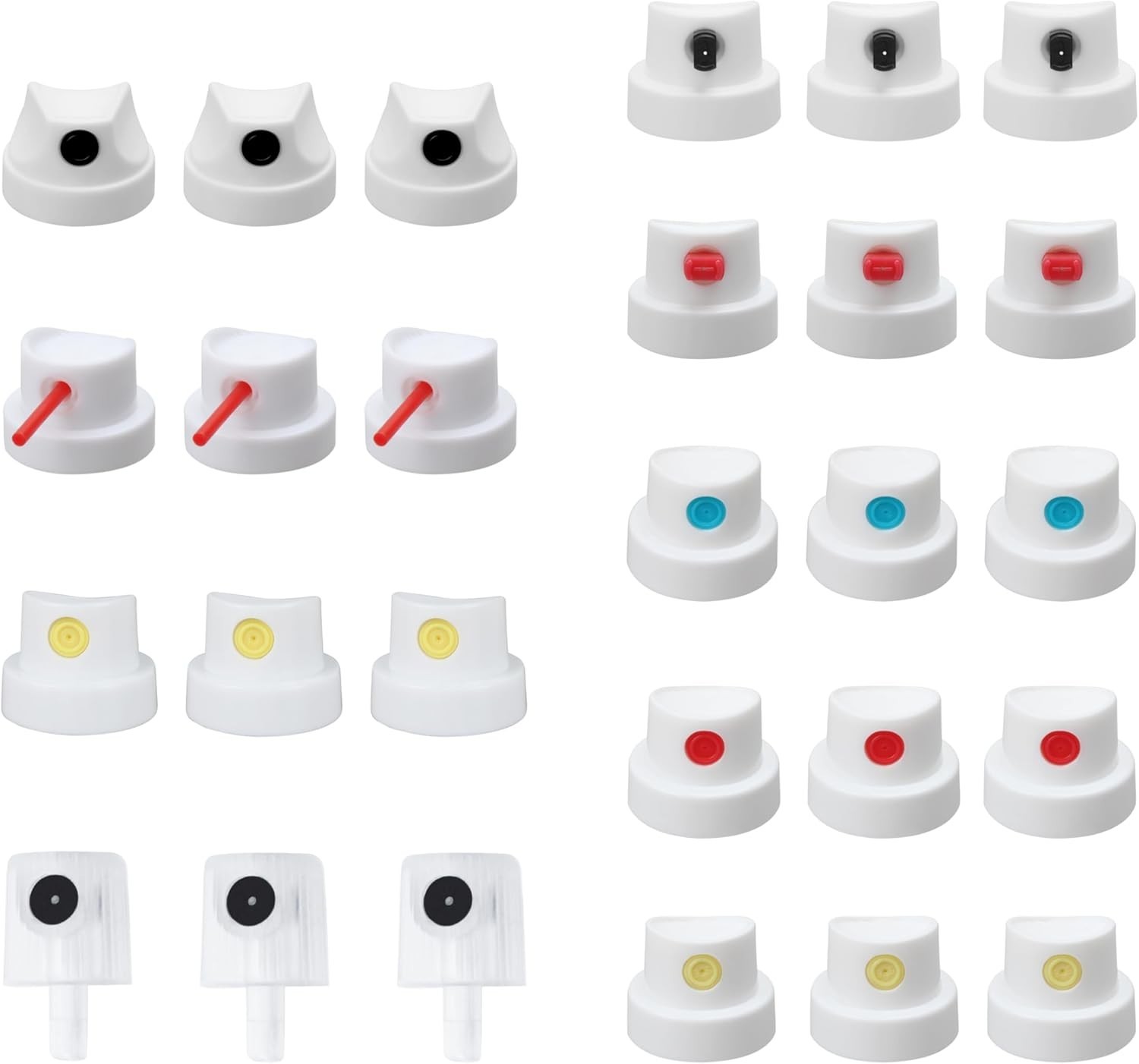 Universal Spray Paint Caps for Female Cans-Spray Can Nozzle – Adapter Spray P…