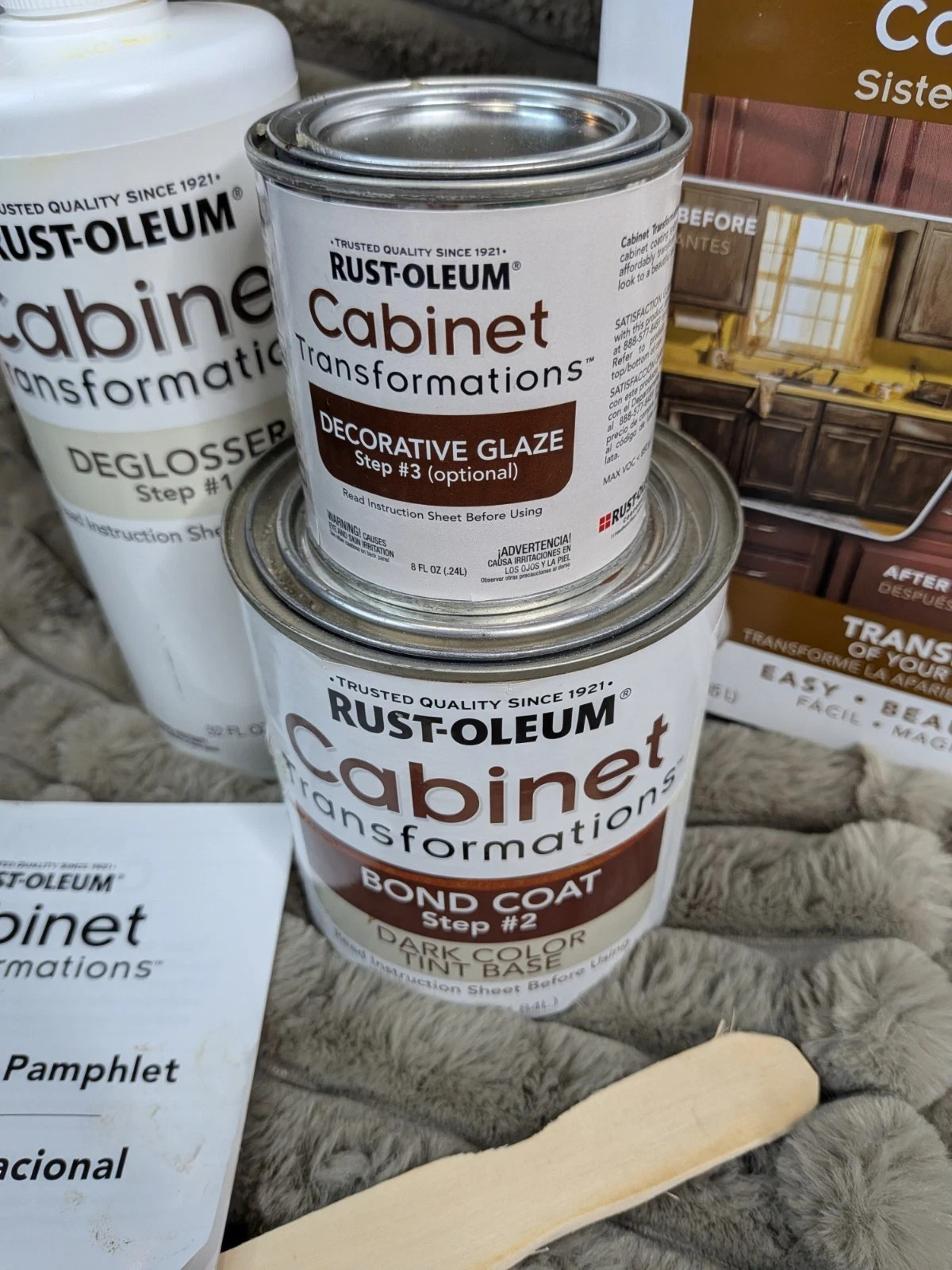 Rust-Oleum Cabinet Transformations Kit RUSTIC FREE SHIPPING