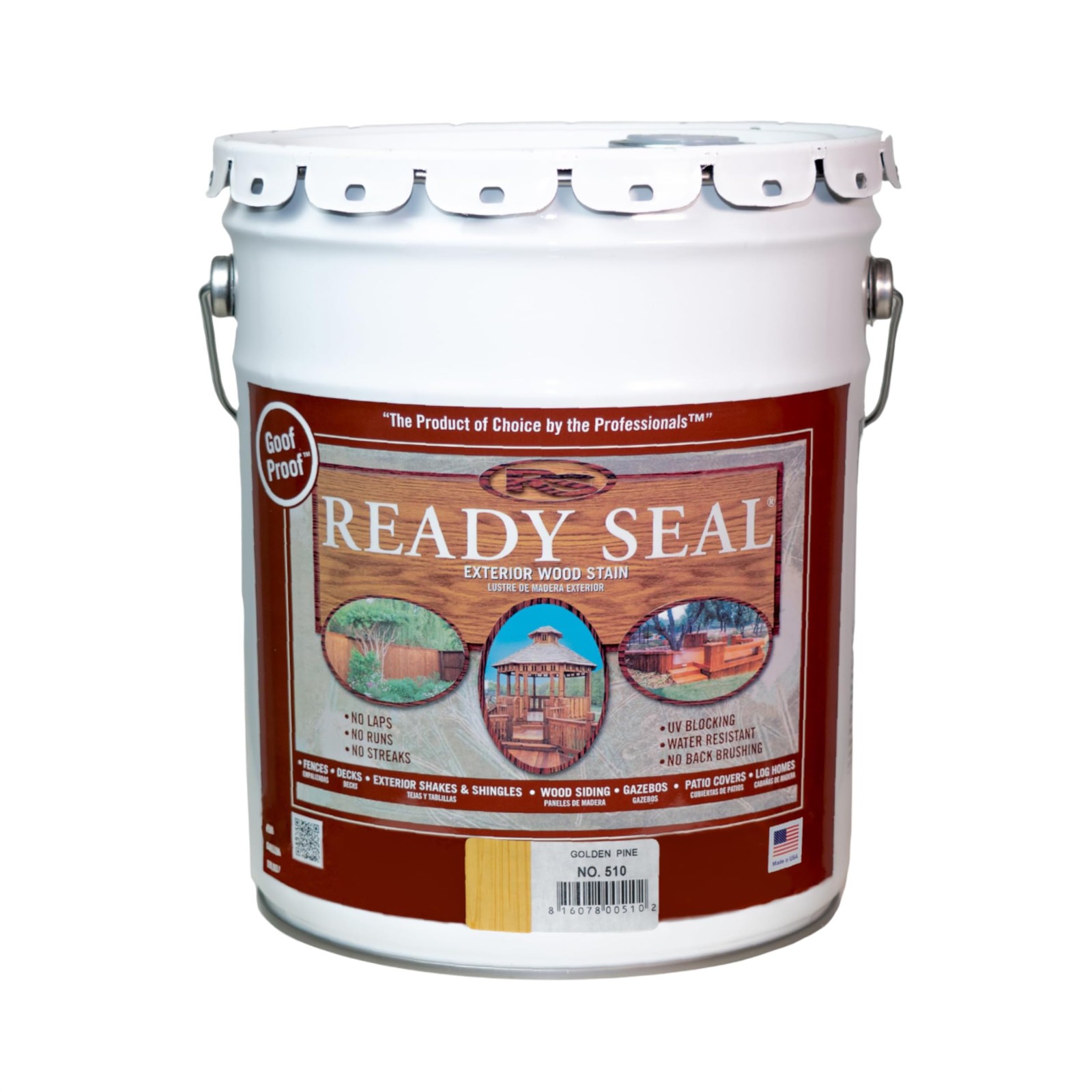 Exterior Wood Stain | Semi-Transparent Oil-Based Formula | Professional Grade…