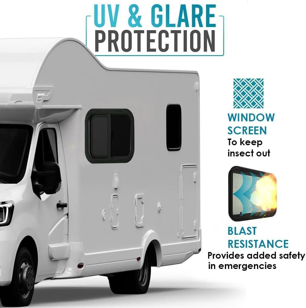Pro Flex Rv Window Horizontal Slide 20 W X 15 H Thick 5 Mm Tempered