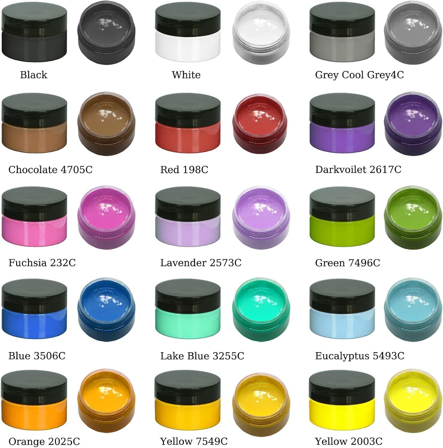 Vibrant Self-Adhesive Stencil Paint – 15 Colors Chalk Paste for Art Projects