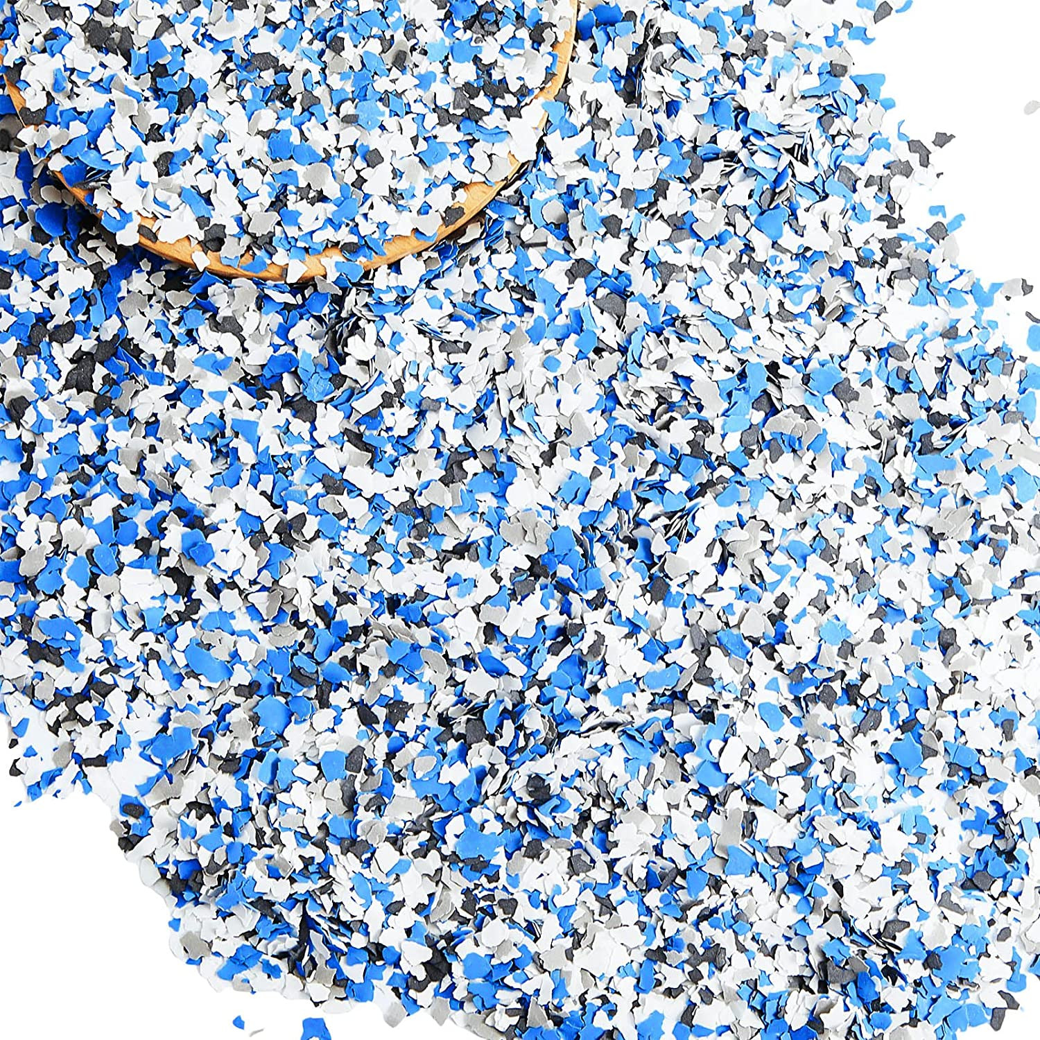 700 G/ 1.54 Lb Blend Decorative Color Chips Concrete Floor Coatings Paint Flakes