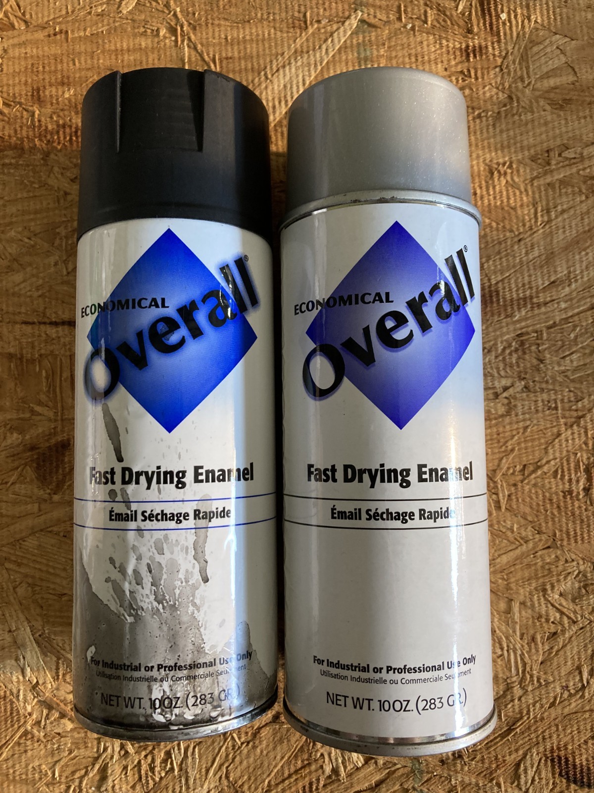 Economical Overall Fast Drying Enamel – Flat Black & Flat Aluminum Combo