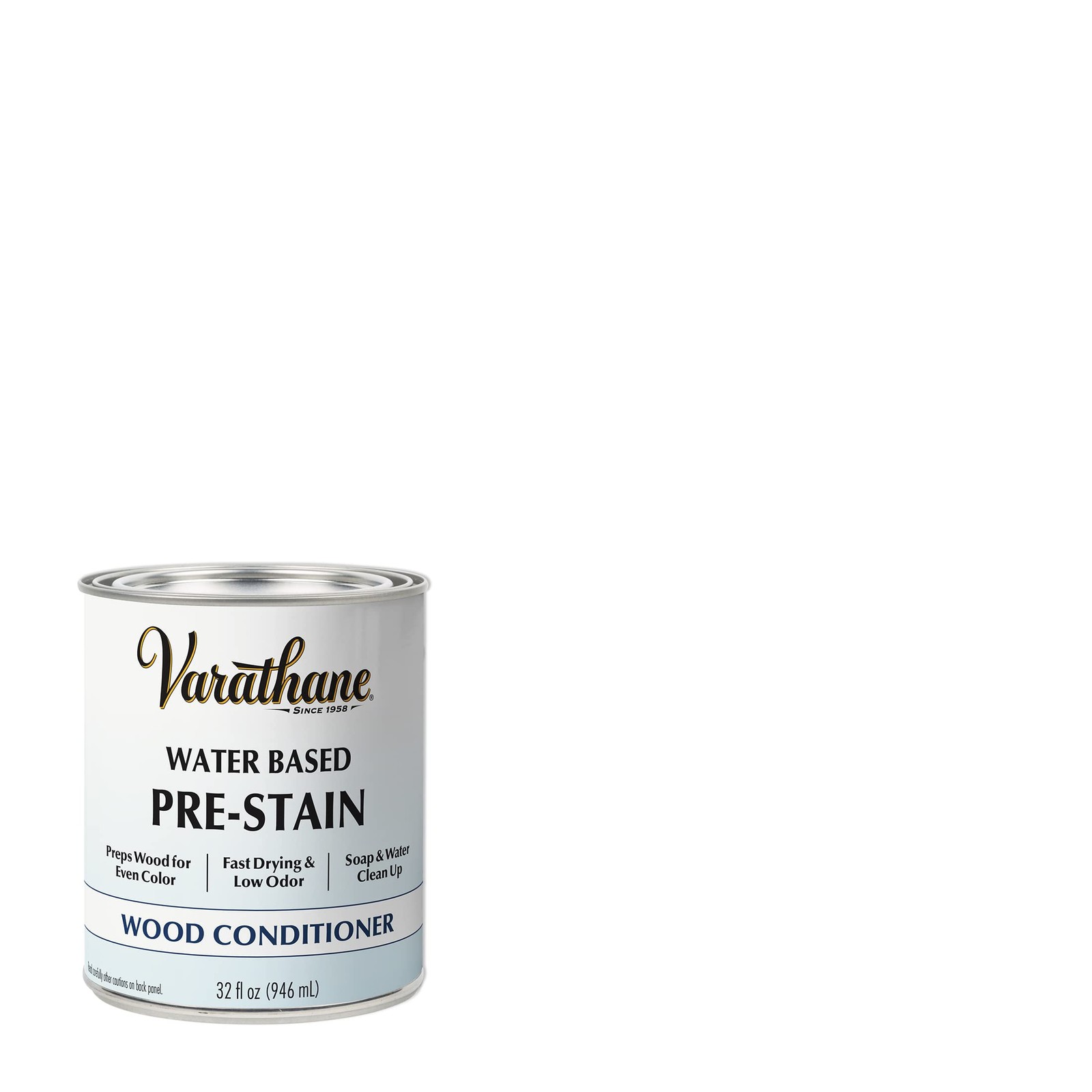 Varathane Water Based Pre Stain Wood Conditioner Quart For Even Color Finish