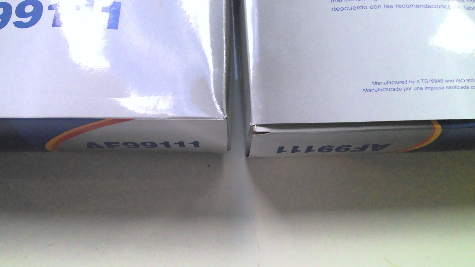 Parts 4 Plus Air Filter AF99111 pack of 2 (BOX DENT)