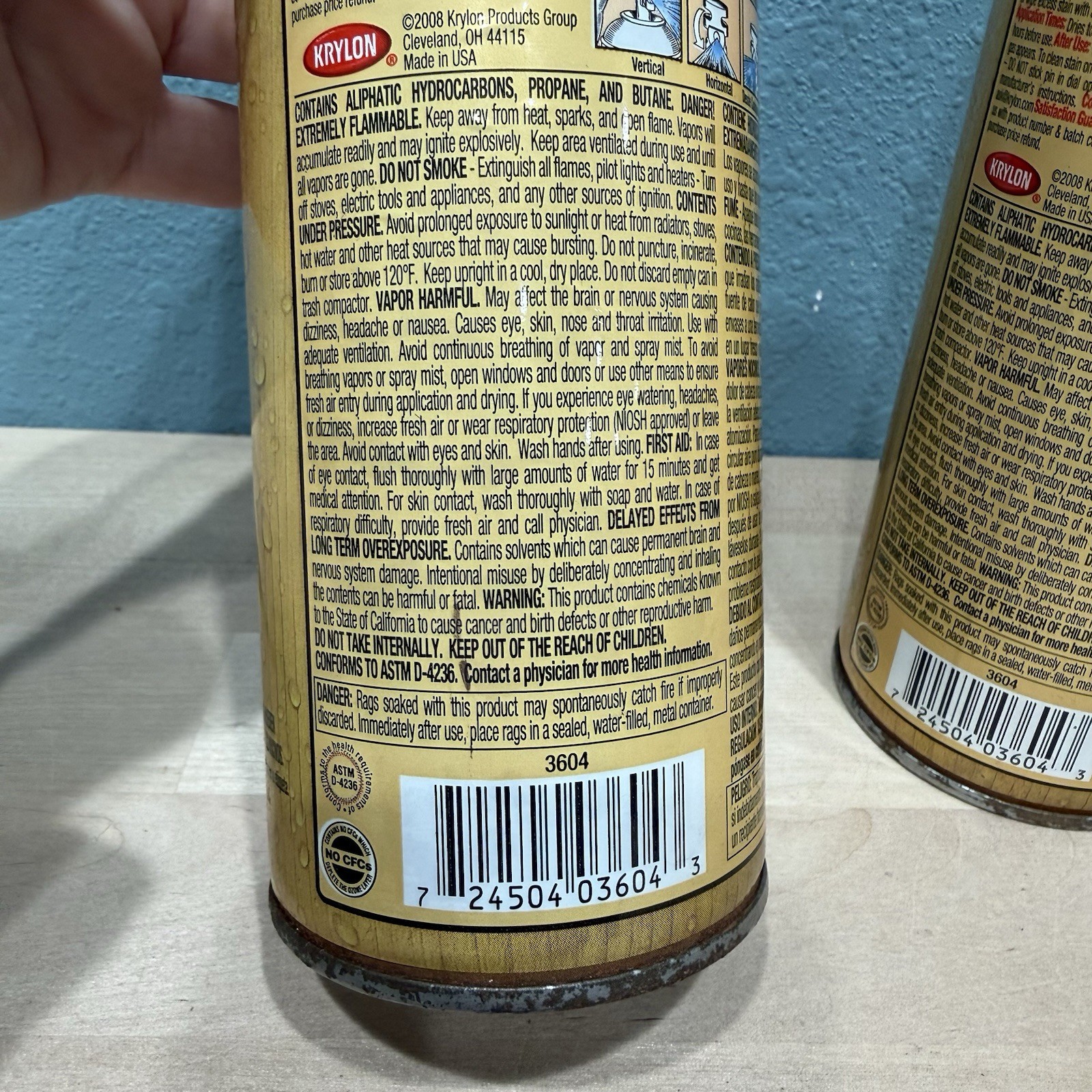 2x Krylon Exterior Semi-Transparent Wood Stain Redwood Spray Paint 12 Oz New NOS