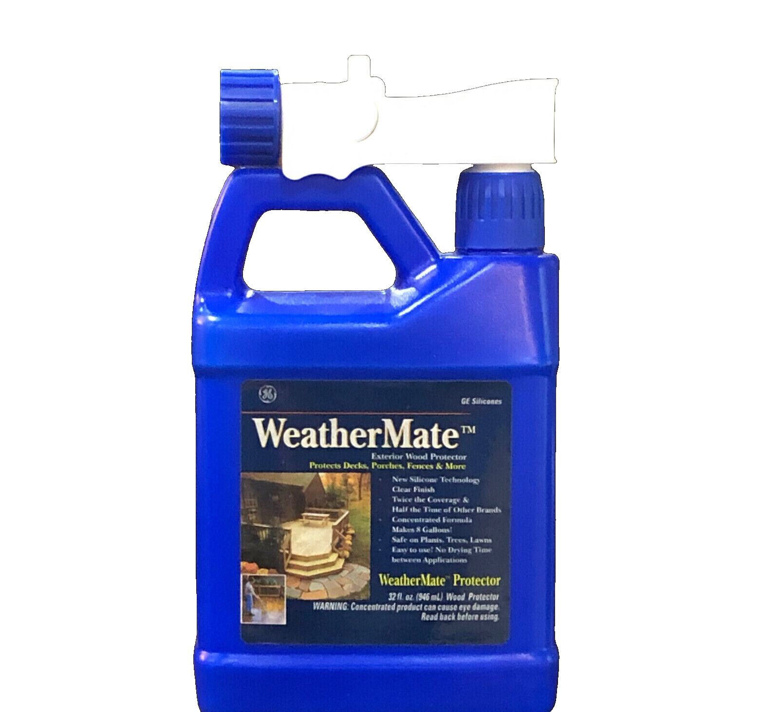 GE WeatherMate Exterior Wood Protector Concentrate Spray New