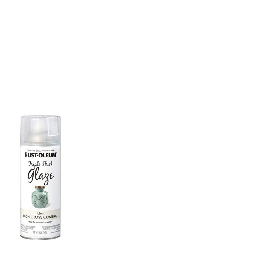 Rust-Oleum® Specialty Gloss Clear Triple Thick Glaze Spray Paint – 12 oz. New