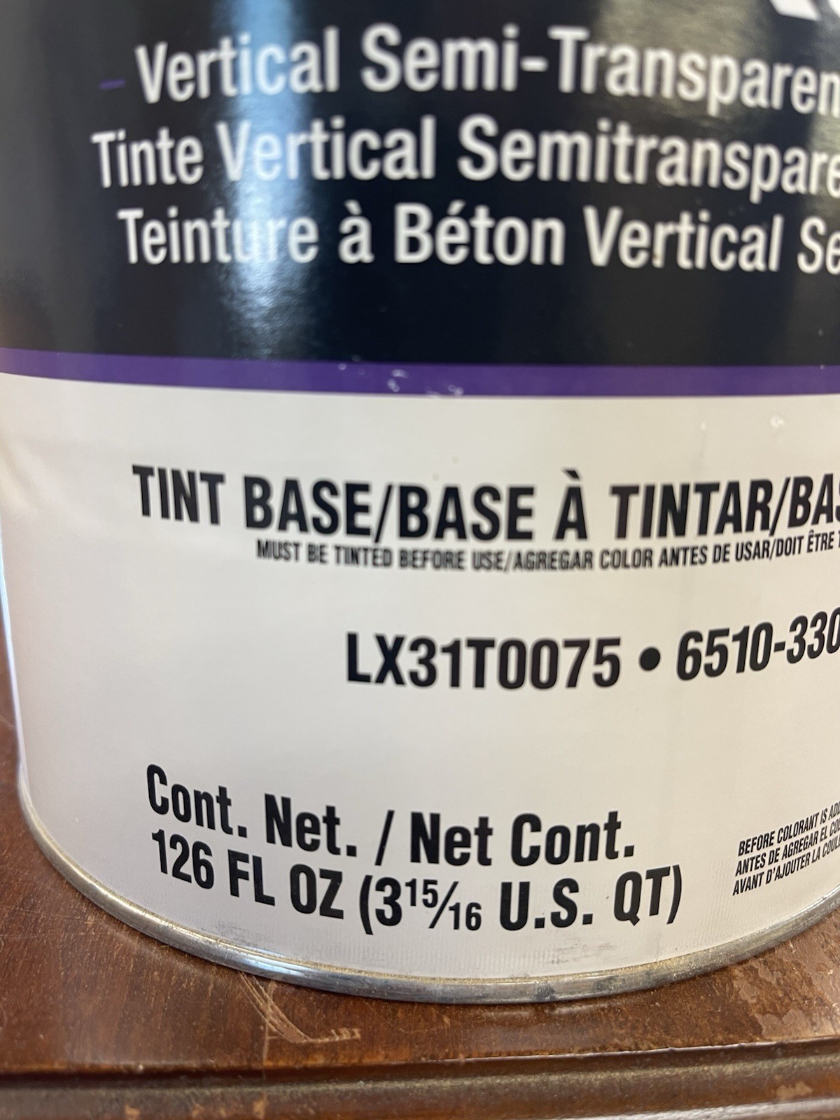 Sherwin Williams Loxon Vertical Semi Transparent Concrete Stain/Tint Base/Gallon