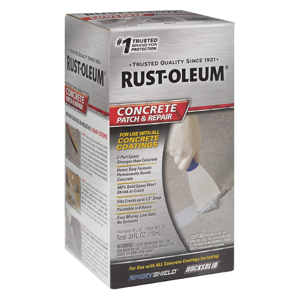 RUST-OLEUM 301012 Concrete Repair Compound,24 lb 52JU46