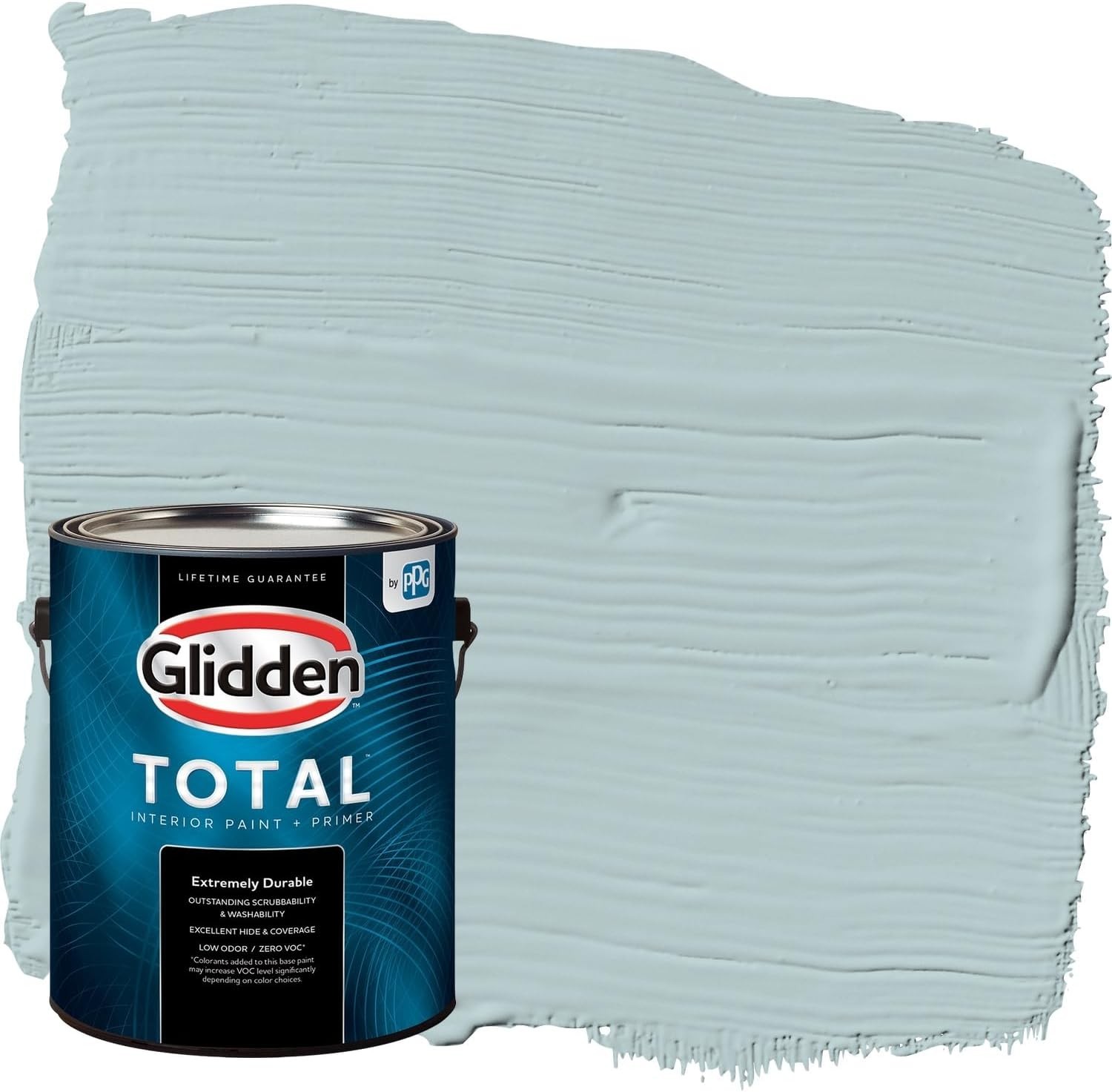 Eggshell Wall Paint & Primer – Misty Surf, 1 Gal
