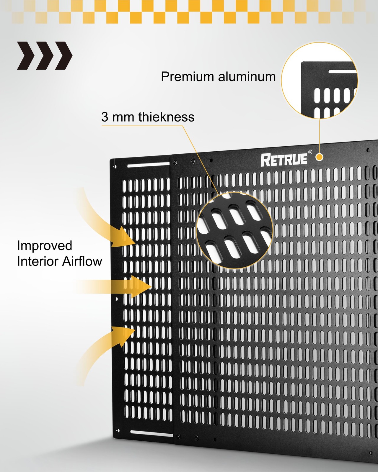 Retrue Rv Screen Door Protector Adjusts From 22 To 31.5 Aluminum Alloy Camper