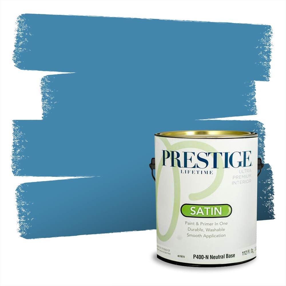 Prestige Paints P400-N-5001-10Cvp Paint And Premiumr In One 1 Gallon Deep Blue S