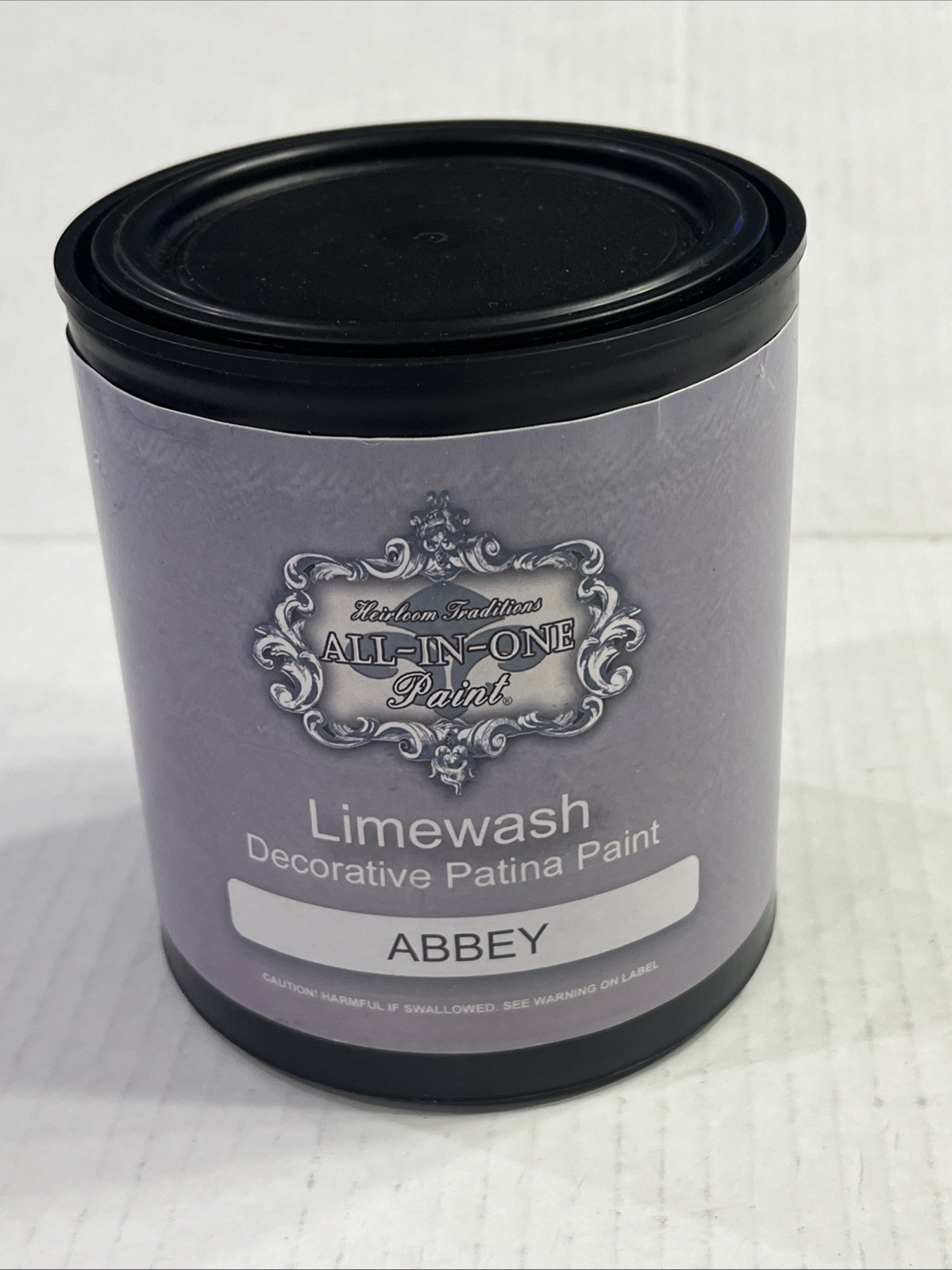ALL-IN-ONE Paint – ABBEY, 32 Fl Oz Limewash Decorative Patina Paint