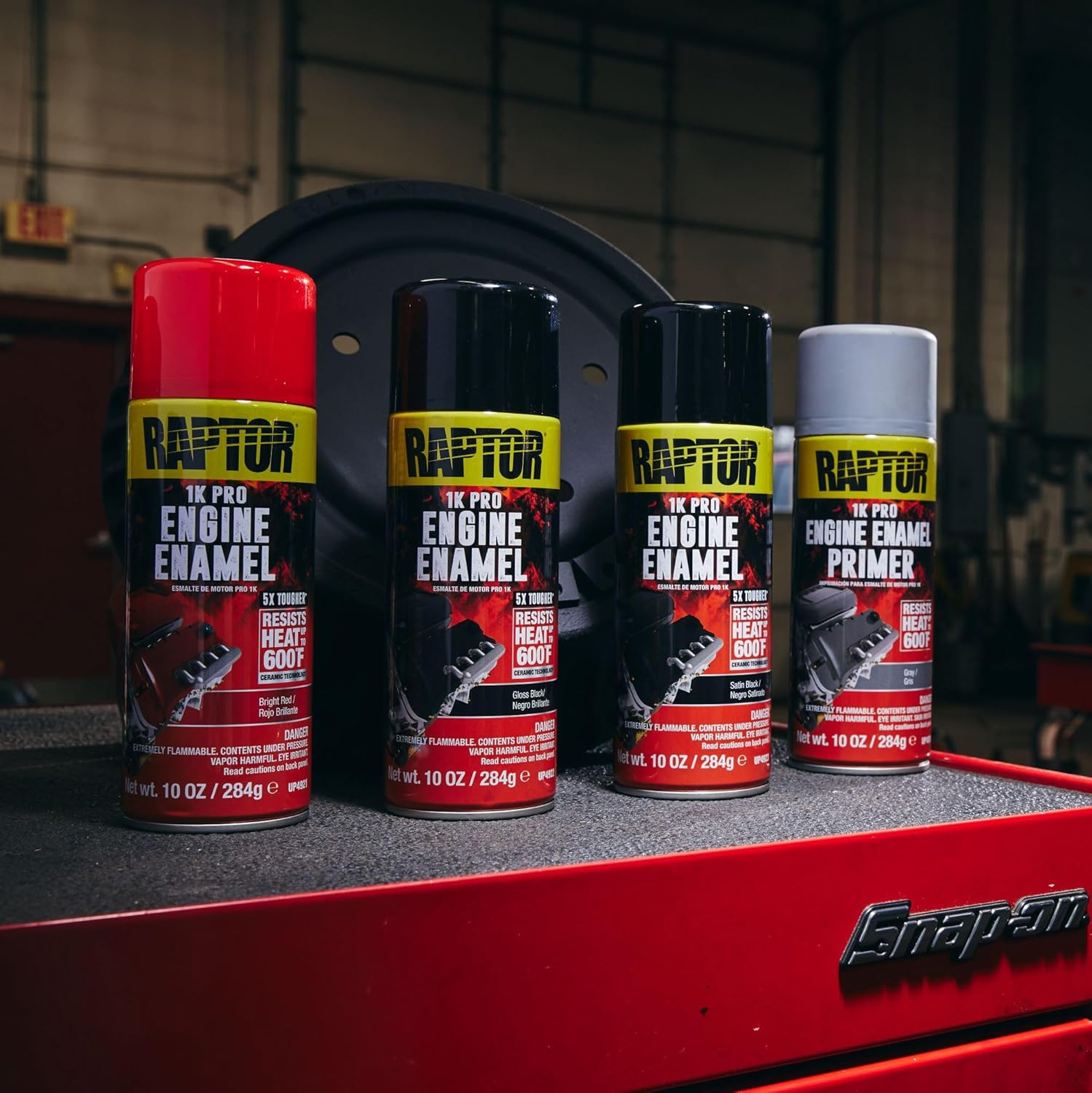 RAPTOR Engine Enamel Primer Spray, Professional Grade, Superior Adhesion for Hig