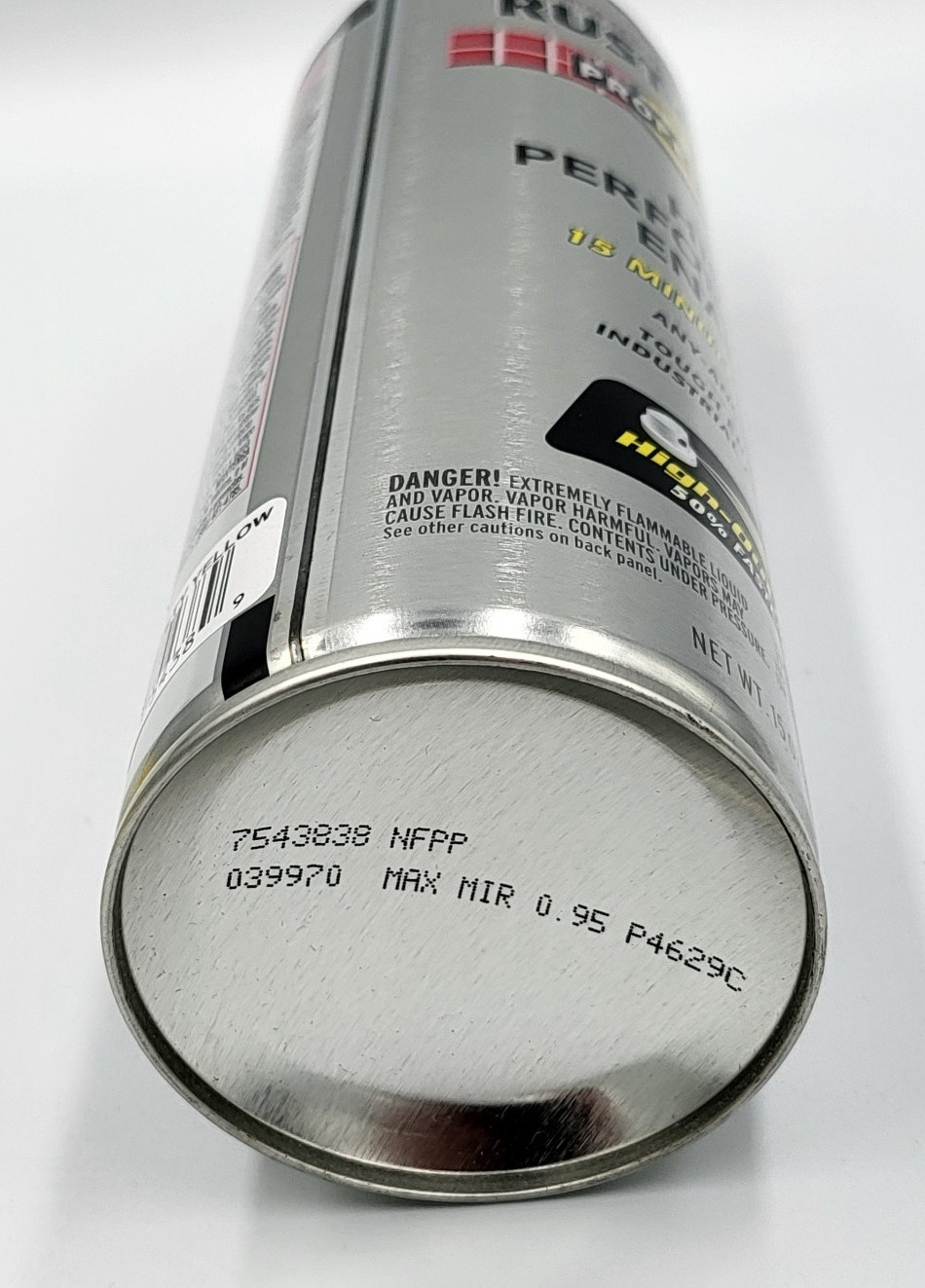 Rust-Oleum 7543838 3 PACK Enamel Spray Paint 15 oz GLOSS SAFETY YELLOW 3Pk