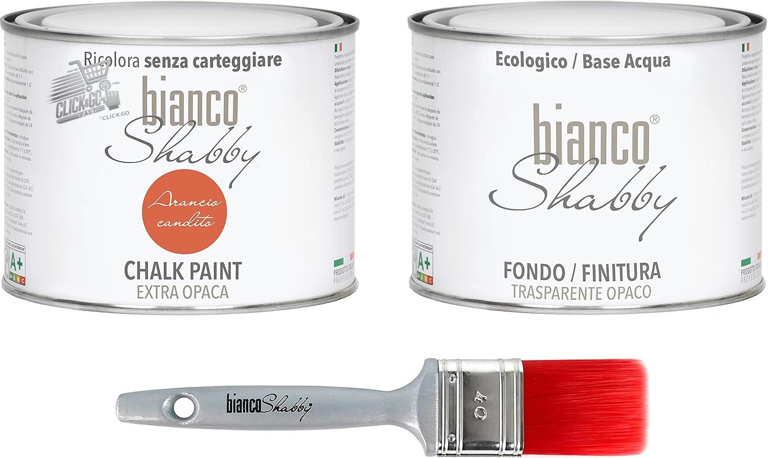 Chalk Paint Shabby Chic Orange Paint Furniture Wood Brush Finish