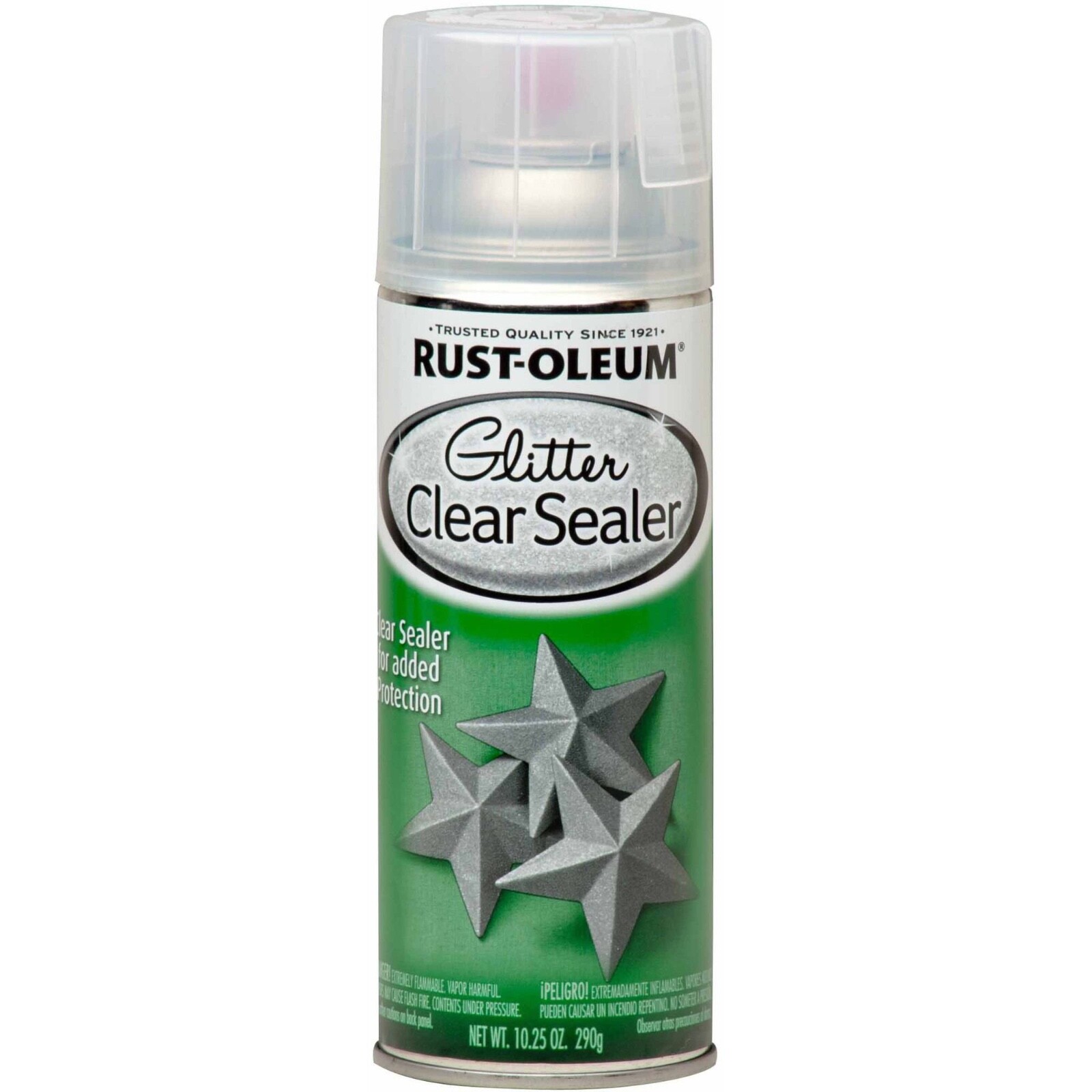 Rust-Oleum Specialty Glitter Spray Paint, Clear Sealer, 10.25 Oz.