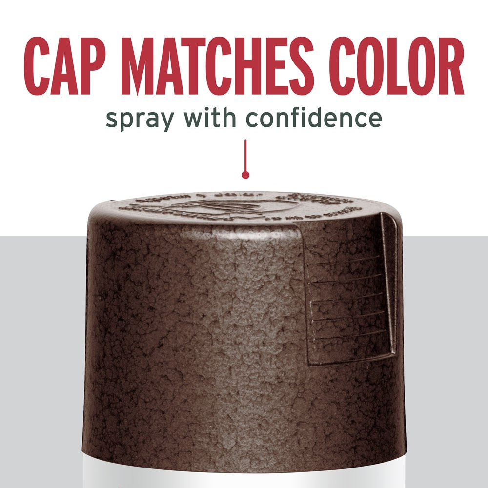 Stops Rust Hammered Brown Spray Paint Fade Chipping & Abrasion Resistant 12 Oz