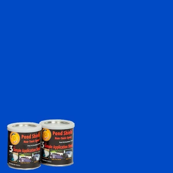 Pond Armor Pond Shield Epoxy Paint Sky Blue 1.5 Qt Non-Toxic Waterproof Coating