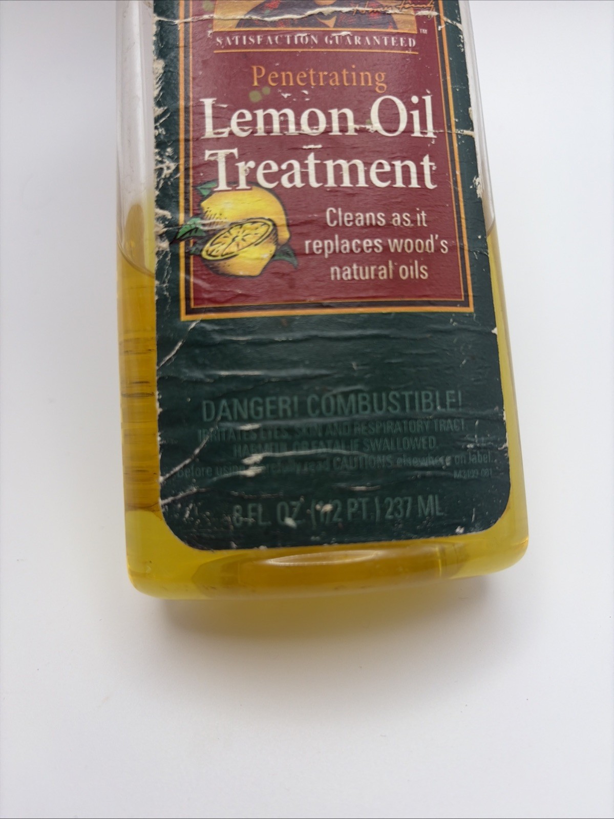 Formby’s Penetrating Lemon Oil Treatment 40% Full 8 oz Furniture Workshop