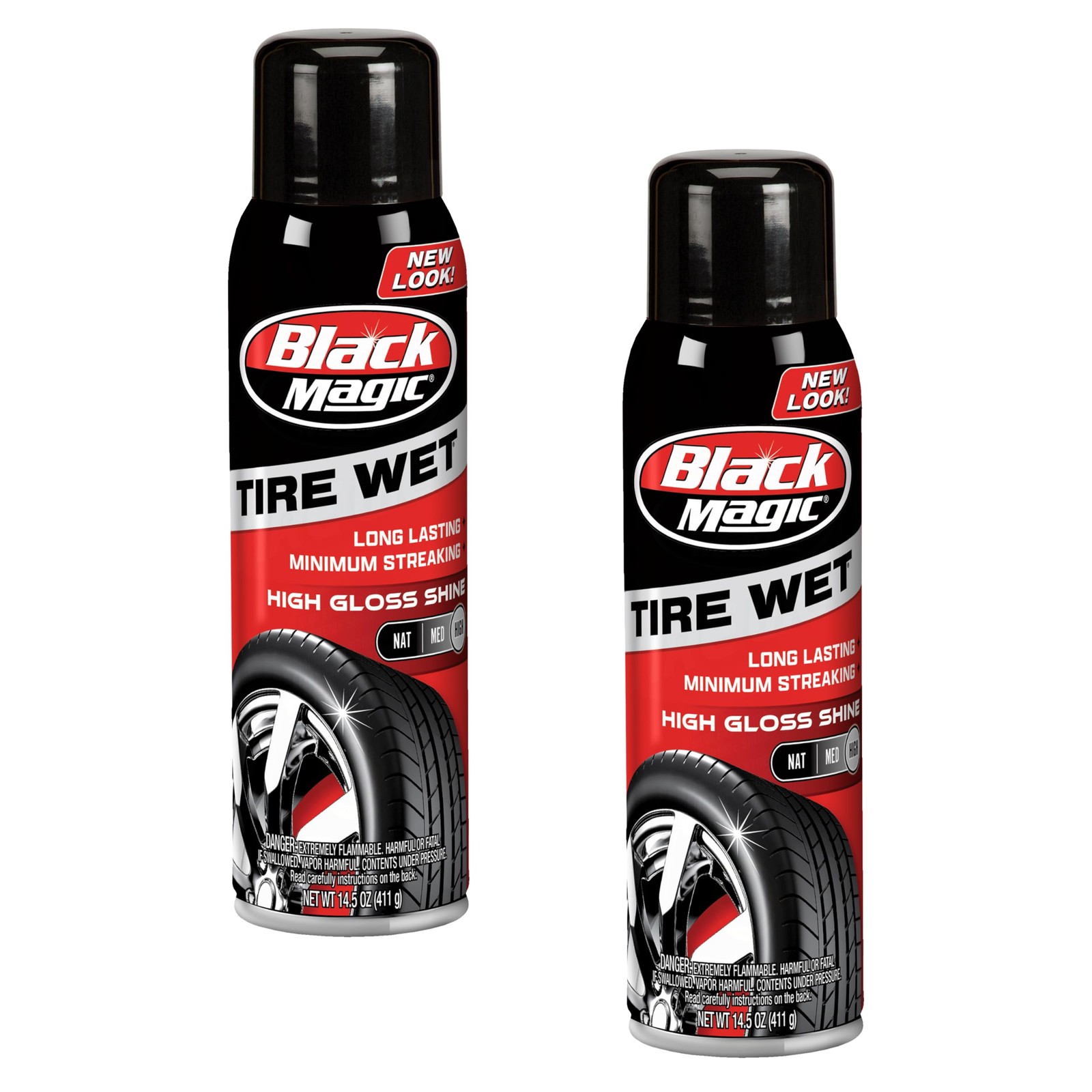 Tire Wet Spray Weather & Rinse Resistant 14.5 Fl. Oz. High Gloss Shine