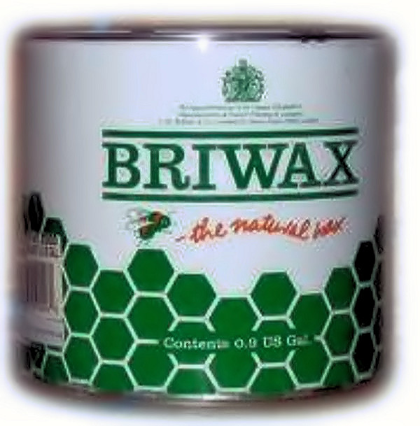 Briwax Orignal – 7 LB Tin in 10 Colors ( Pick the color in drop down menu )