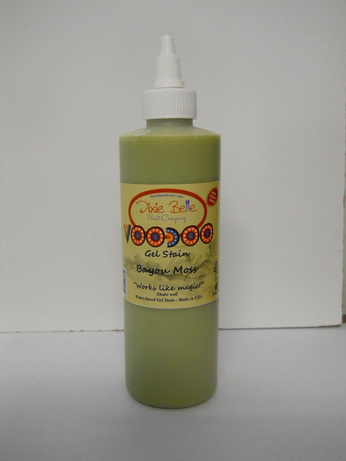 Dixie Belle Paint Voodoo Gel Stain Water Based Bayou Moss 8 oz. Free Shipping
