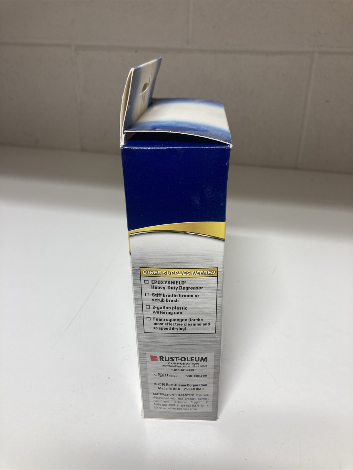 Rust-Oleum, Epoxy Shield, One LB, Concrete Floor Etch Brand New Old Stock