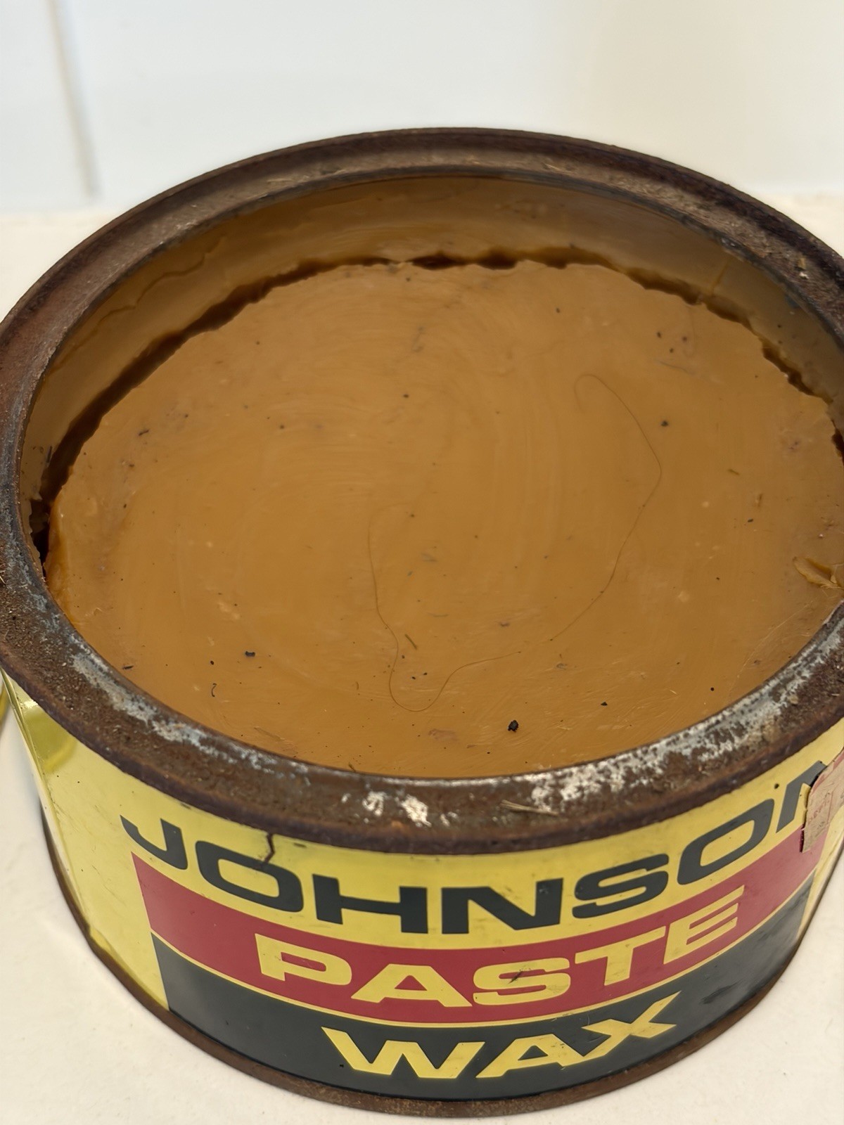Johnson Paste Wax 1 lb Can, Gloss Clear Finish for Interior Wood & Floors