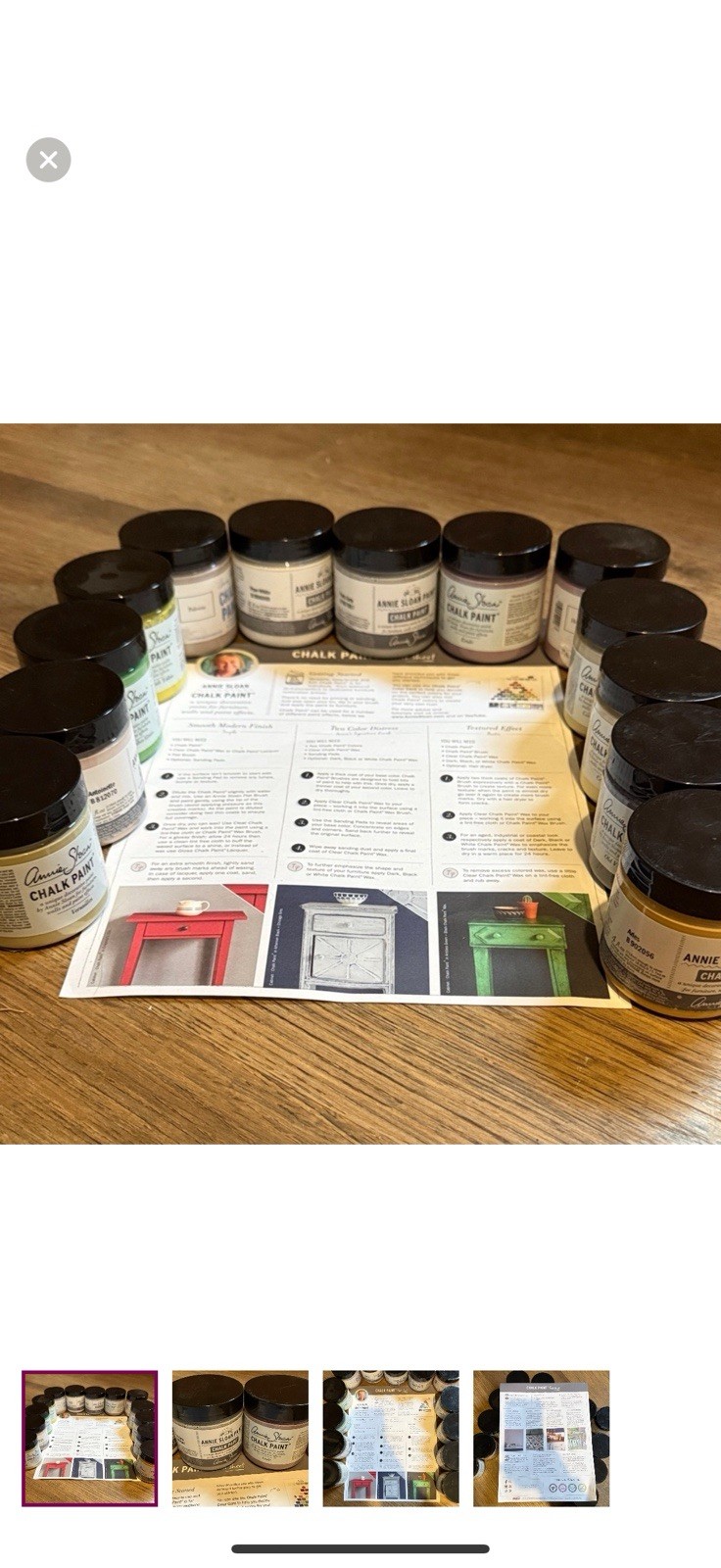 Annie Sloan Brand New 118 ML Chalk Paint (please Read Description) 14 total