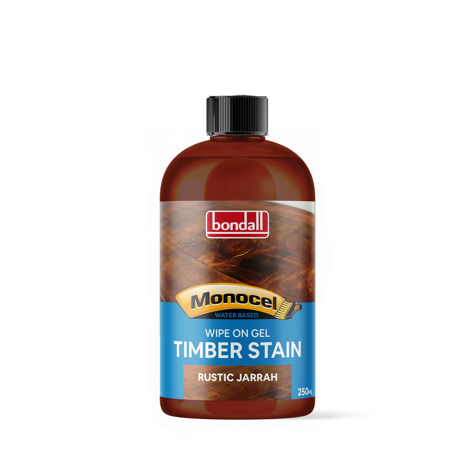 Bondall 250ml Rustic Jarrah Monocel Wipe-On Gel Stain – Rustic Jarrah
