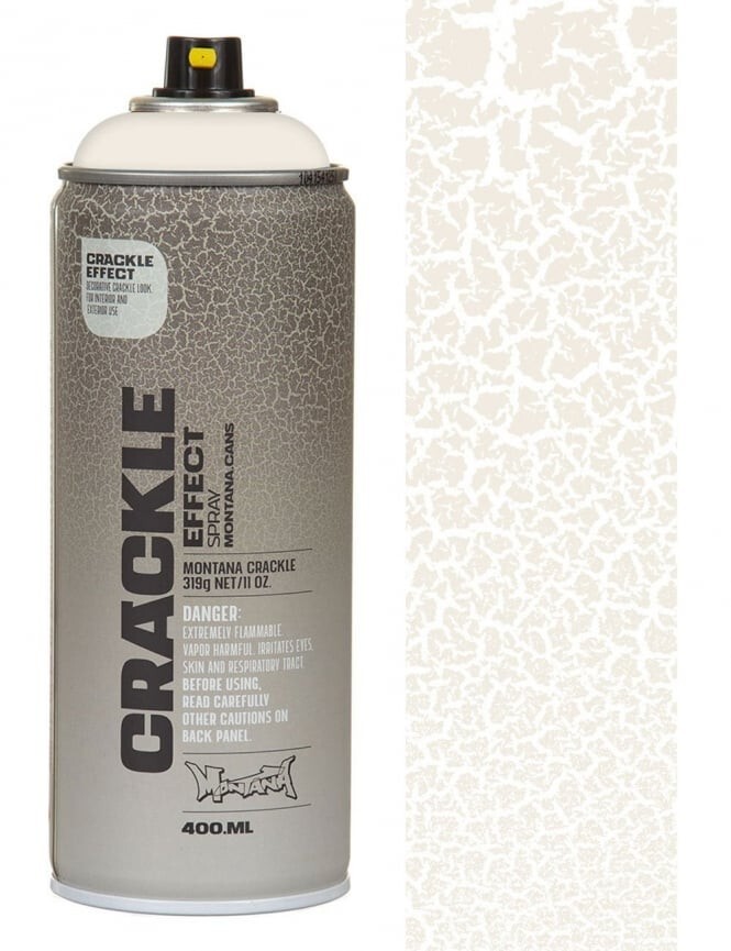 CRACKLE EFFECT SPRAY CAN ML 400 VARIOUS COLORS