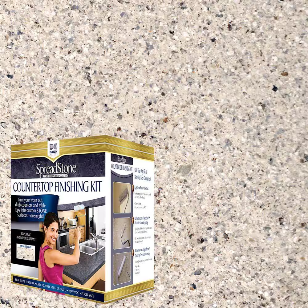 Mineral Select 1 Qt. Oyster Countertop Refinishing Kit