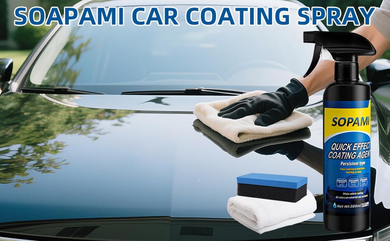 Sopami Ceramic Paint Sealant, Ceramic Coating Maximum Gloss & Shine ceramic w…
