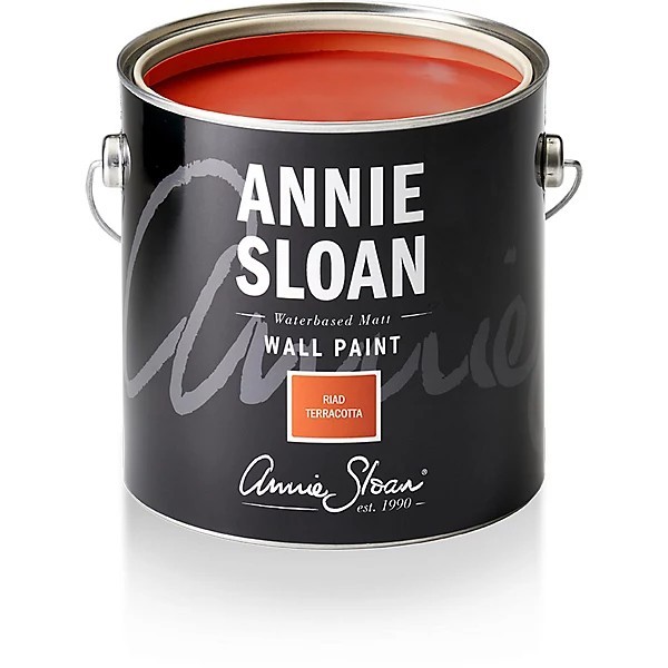 1 Gallon Annie Sloan Water Based Matte Wall Paint Riad Terracotta Orange NEW