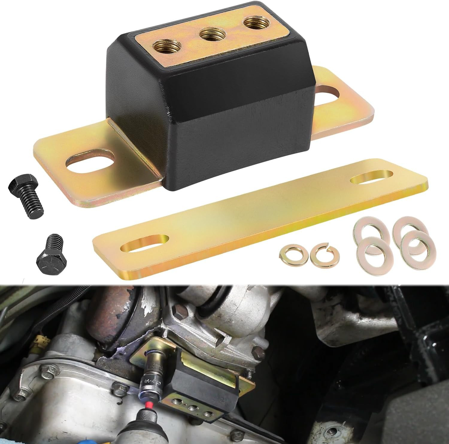 3.1108G Polyurethane Transmission Mount for GM Cars & Trucks – Fits TH350