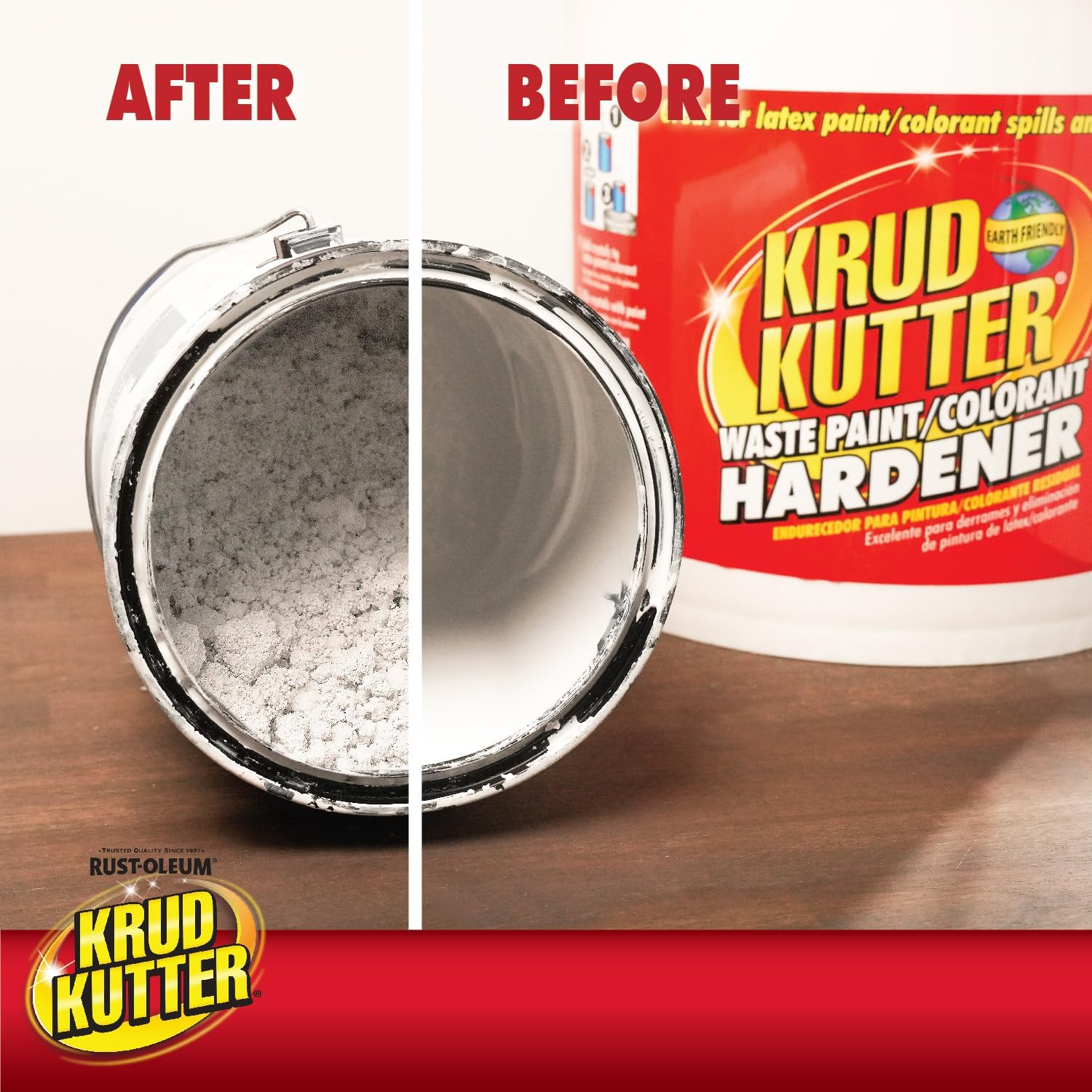 Krud Kutter Odorless Waste Paint Hardener PH1101 5 Gallon Paint Solidifier