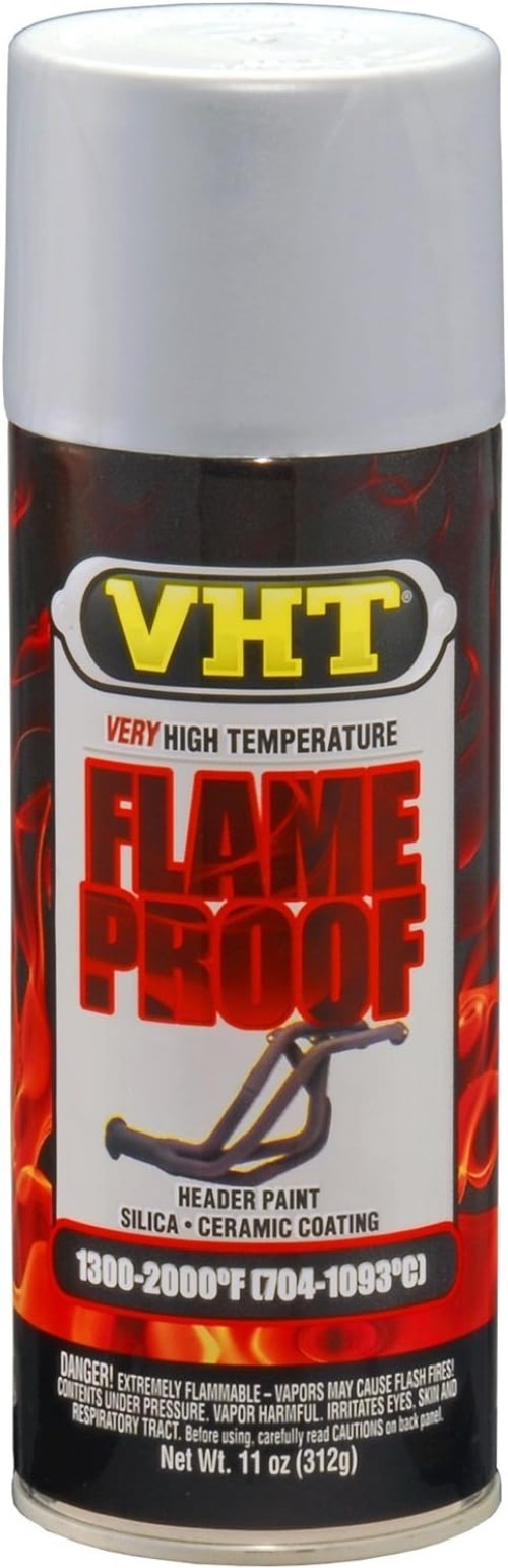 Flameproof Coating Flat Aluminum 11 Ounce Very High Heat Matte Finish